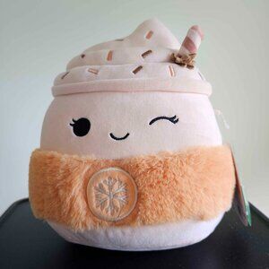 NWT 8" Joyce the eggnog latte Squishmallow